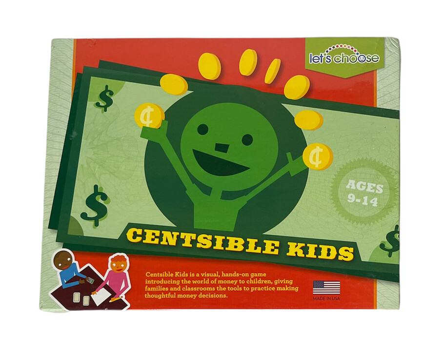 NEW Lets Choose Centsible Kids Finance Money Learning Game Homeschool Ages 9-14