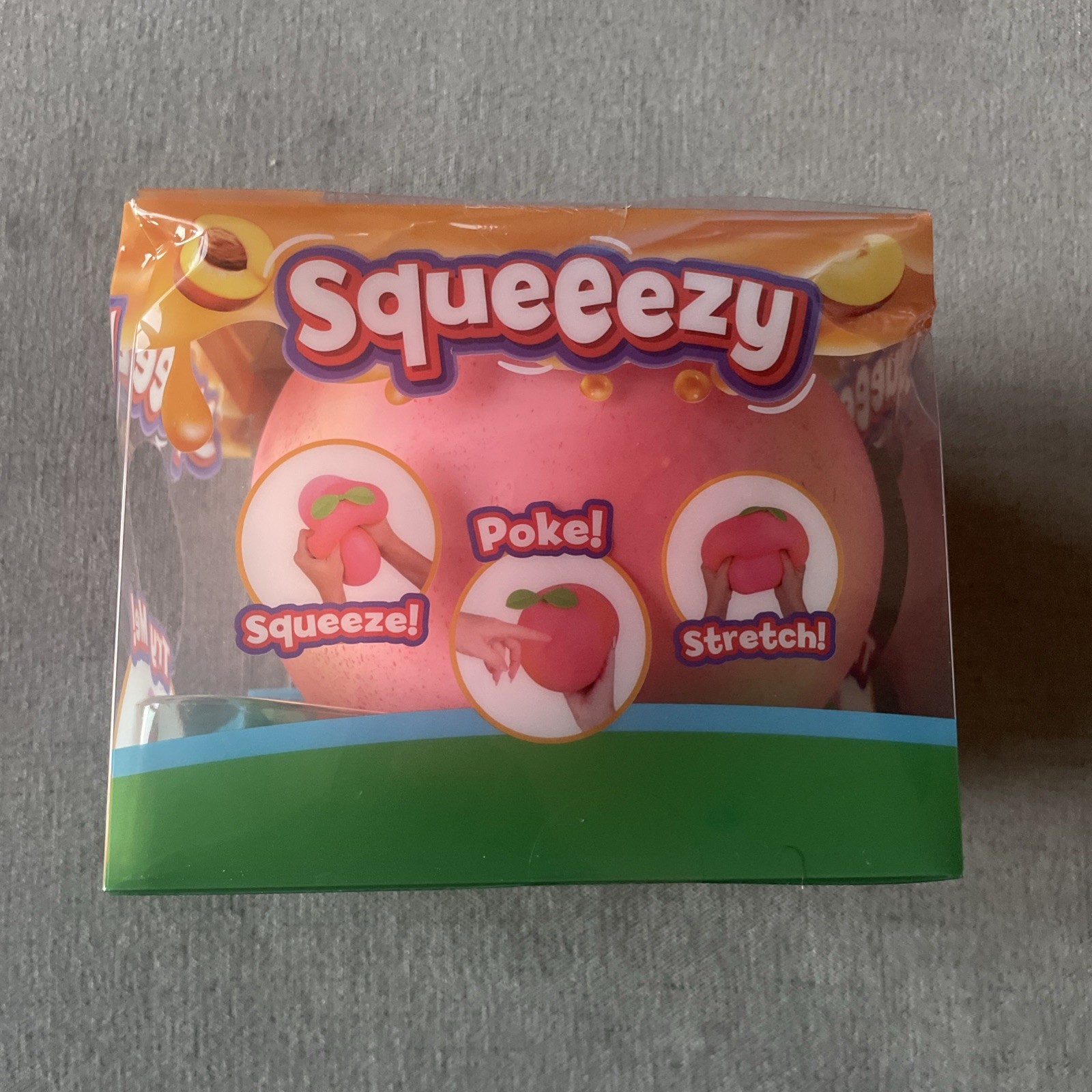 Viral Sunny Days – Jumbo Squeezy Peach – Squishy Toy