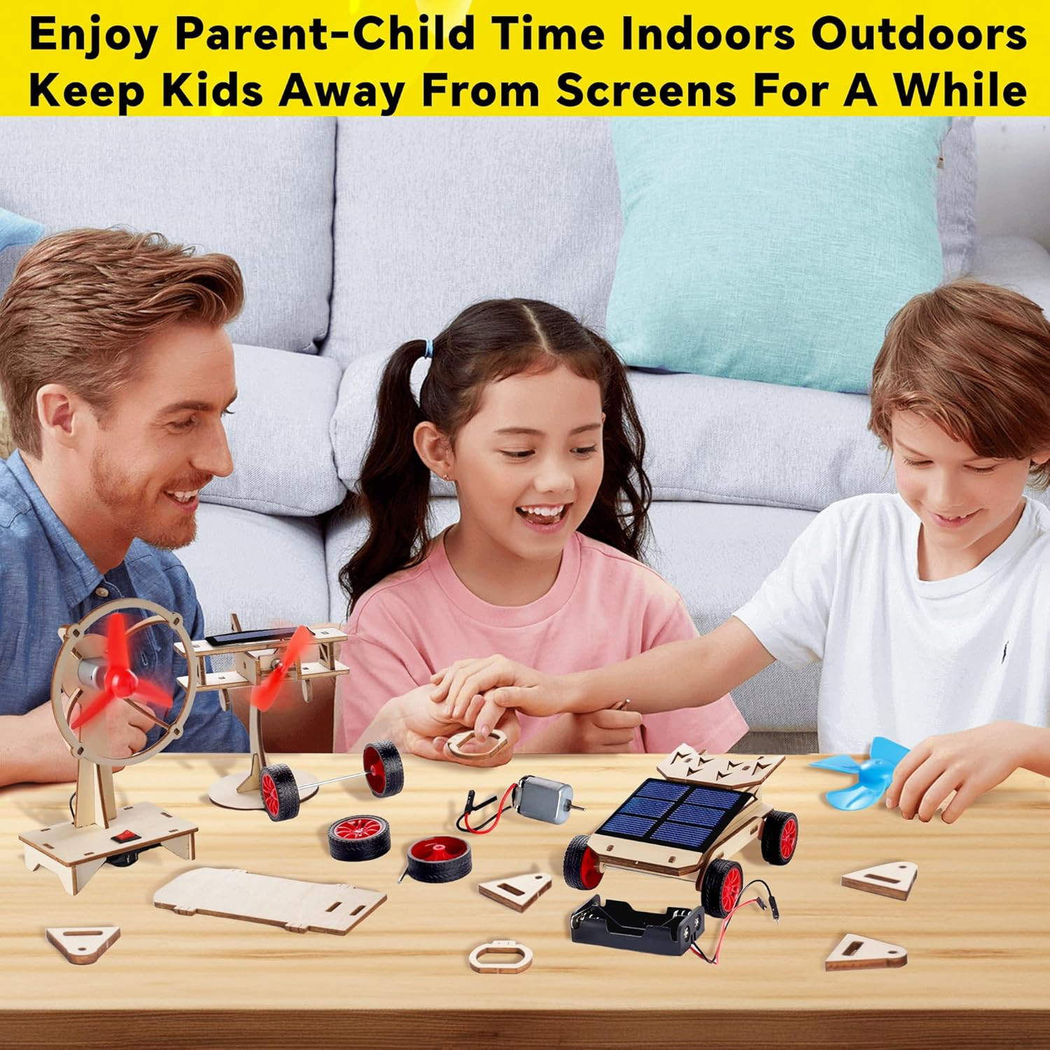 STEM Kits for Kids Age 8-10-12-14, Science Kits for Kids Age 8-12, STEM Toys Gif