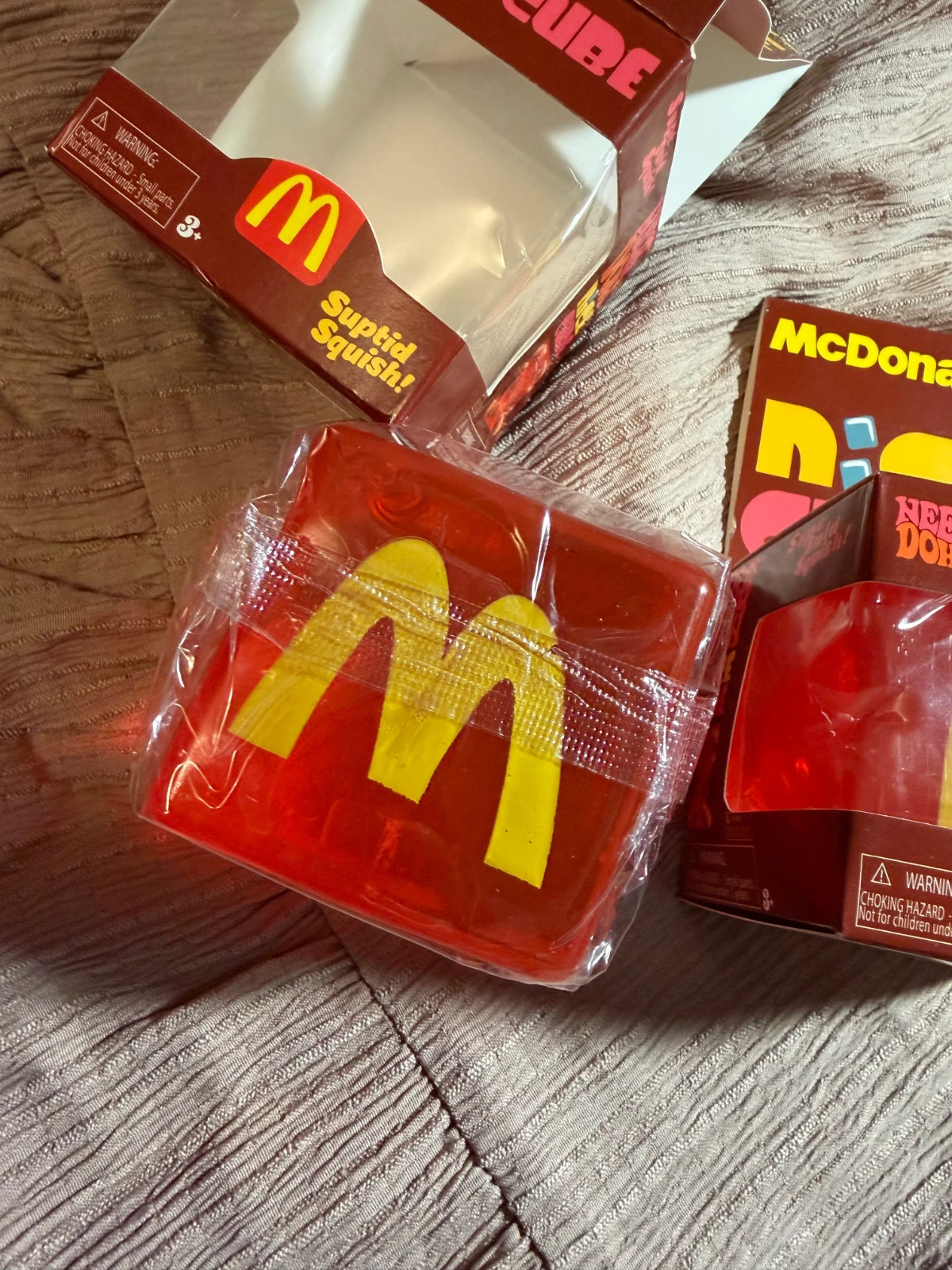 NeeDoh McDonalds M Nice Cube – Brand New