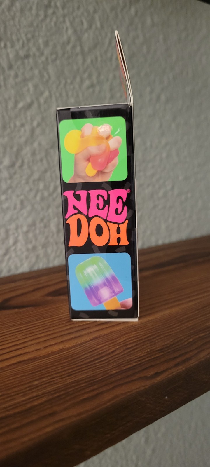 AUTHENTIC NeeDoh Nice-Sicle Popsicle Purple/Pink/Blue New Hot Toy