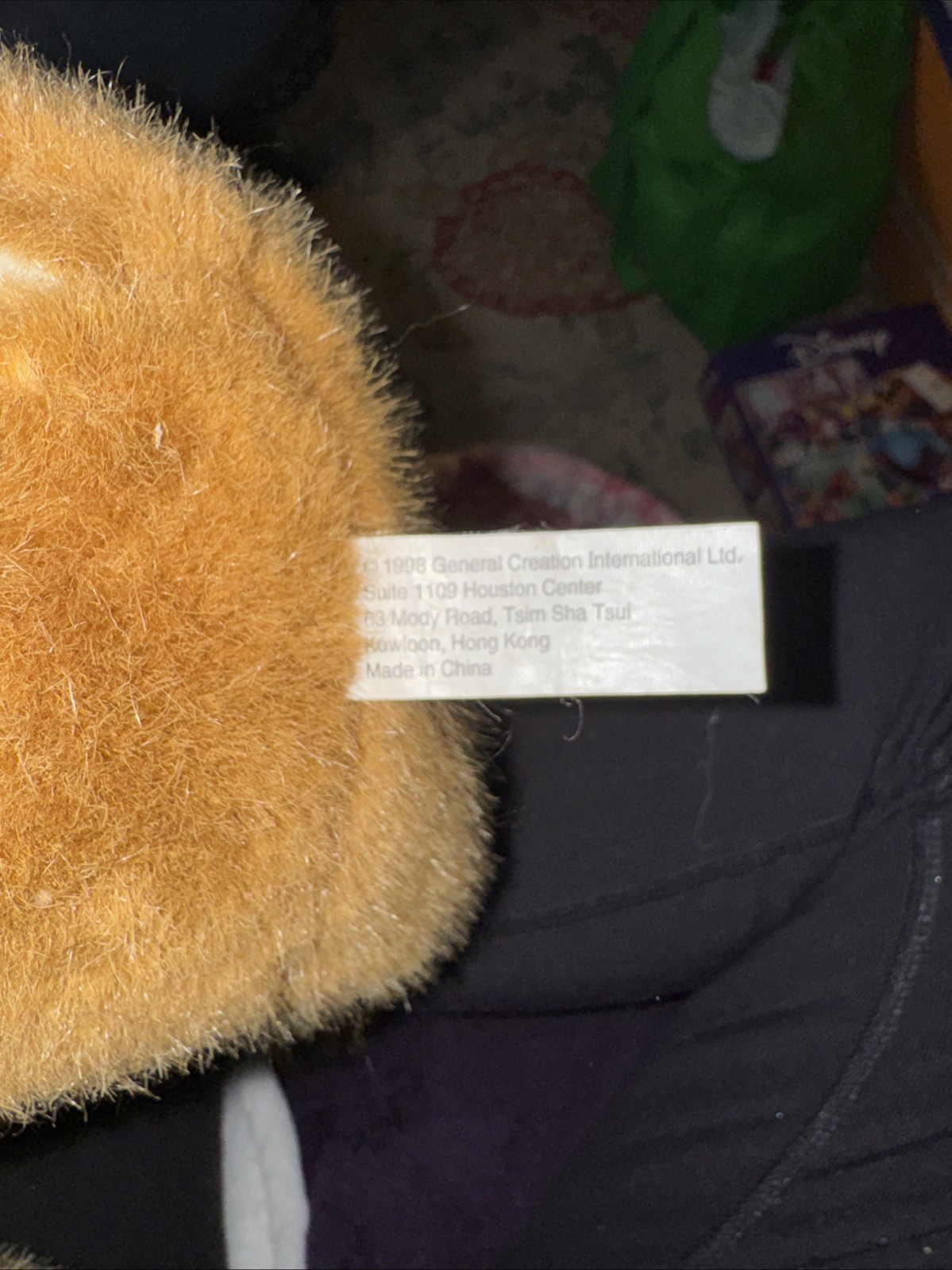 1998 General Creation Math Teacher Teddy Bear Teaching Add & Sub Talking Plush