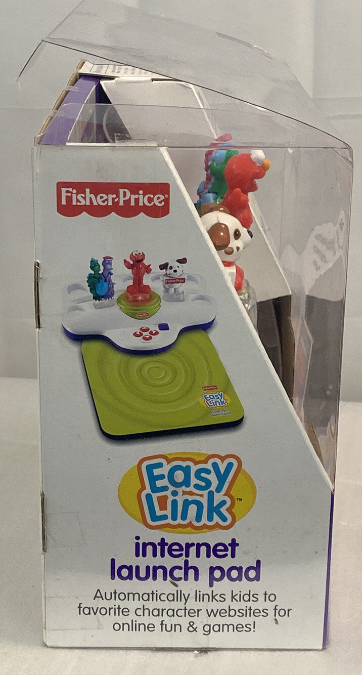 Fisher Price Easy Link Internet Launch Pad Elmo Sesame Street New 2007 Ages 3+