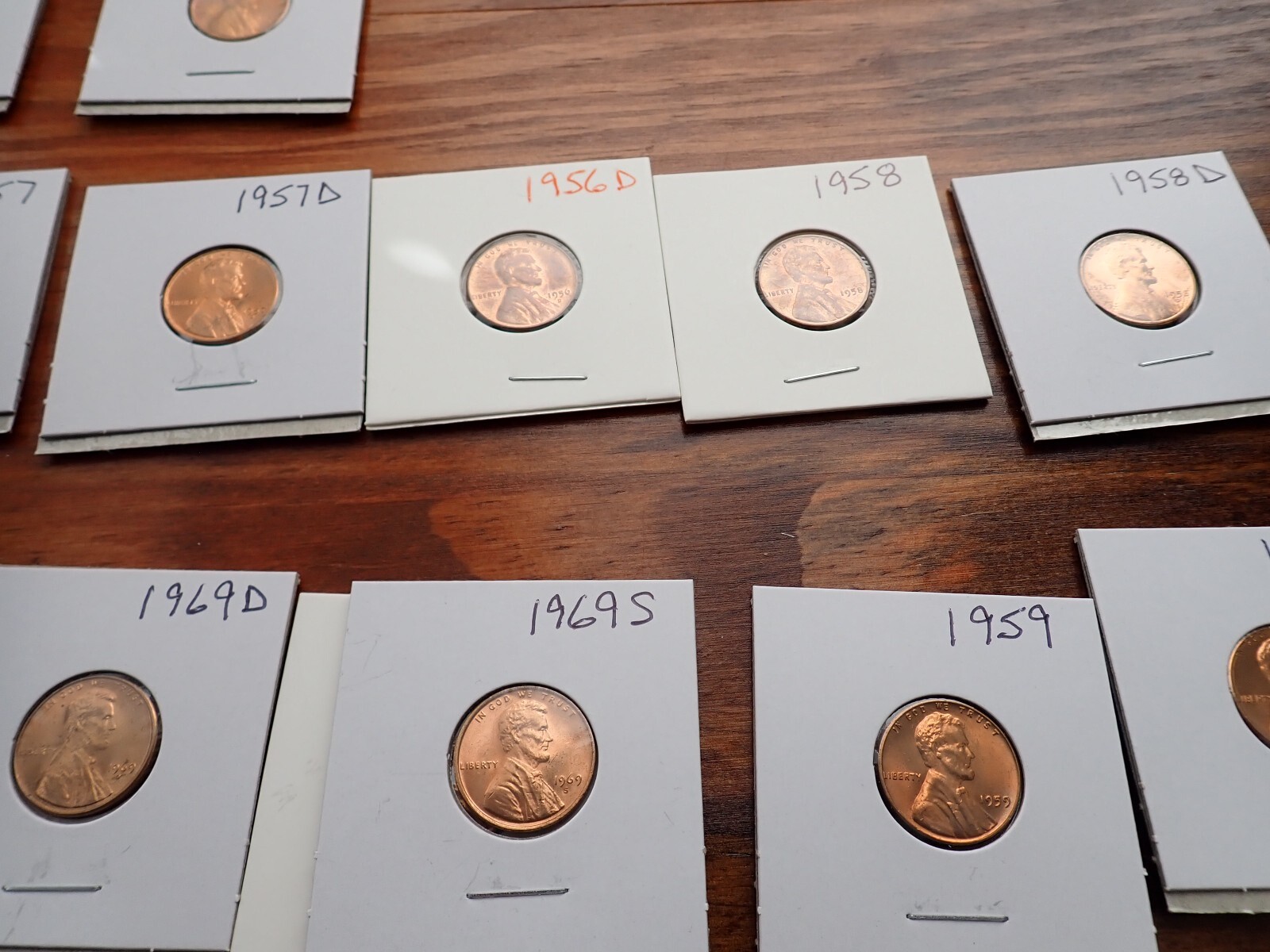 🔥 BU RED Lincoln Penny, Wheat Cent 1909 to 1974 Collection Sale You Choose !