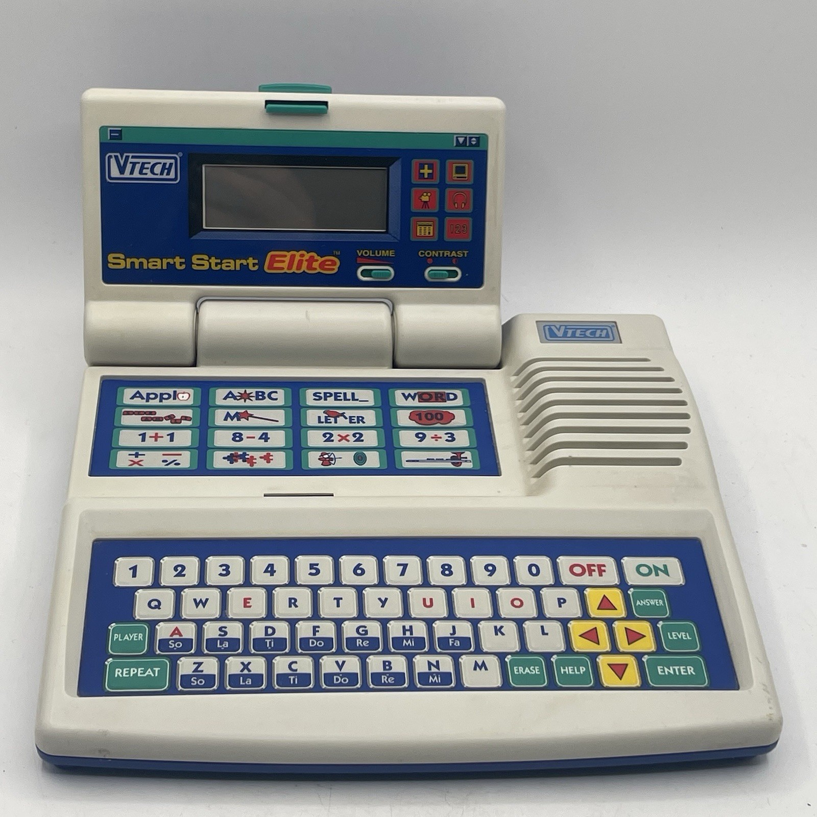 Vintage VTech Smart Start Elite Toy Laptop Computer 1993 Retro Learning 90s
