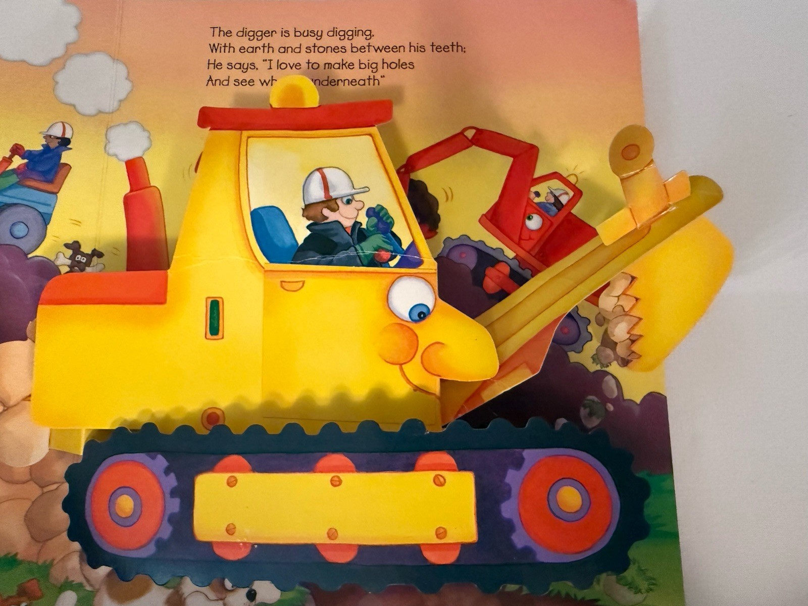 Trains Boats and Planes Interactive Pop-Up Children’s Book Educational Transport