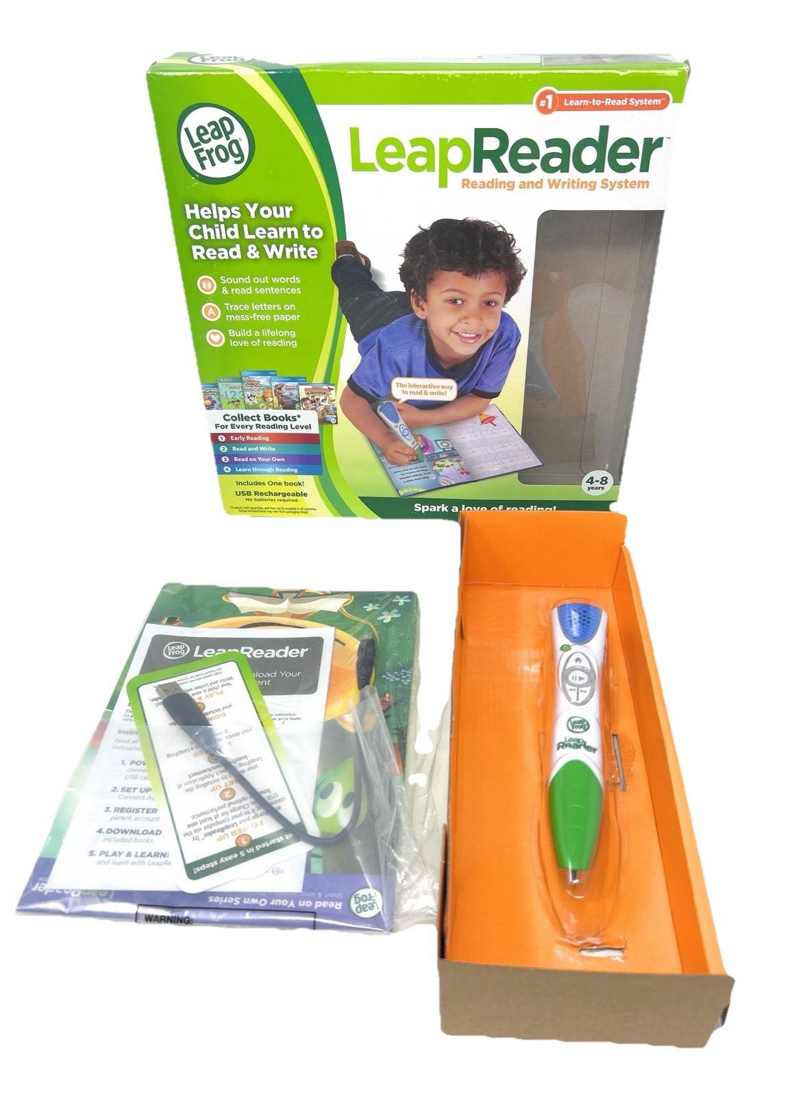 LeapFrog LeapReader Reading and Writing System-OPEN BOX