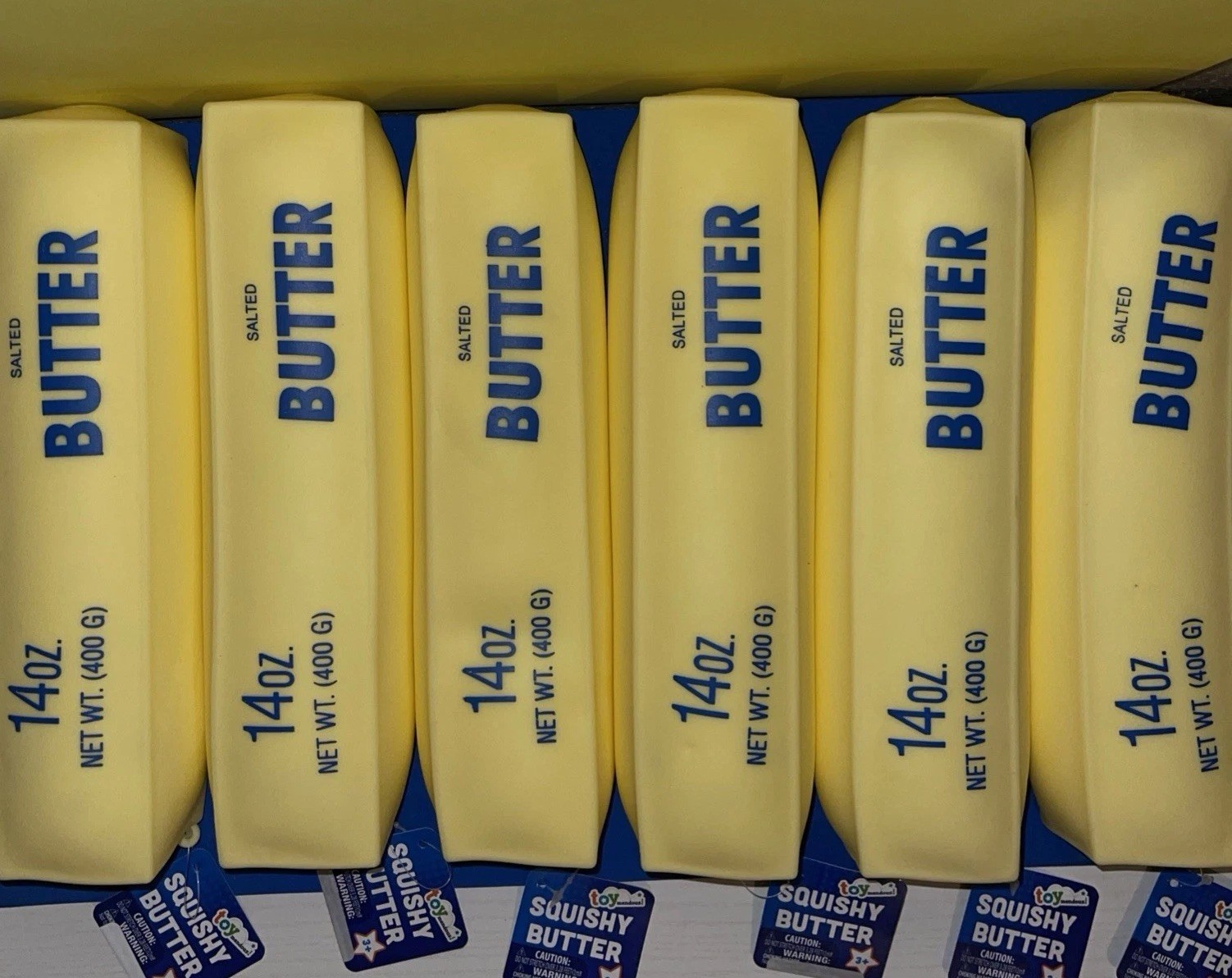 Toy mendous Squishy Butter Salted Butter 14 oz 15.5 “