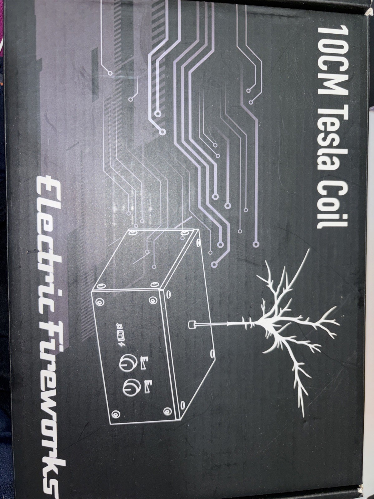 Bluetooth Music Tesla Coil 10 Cm Solid State Tesla Coil Kit