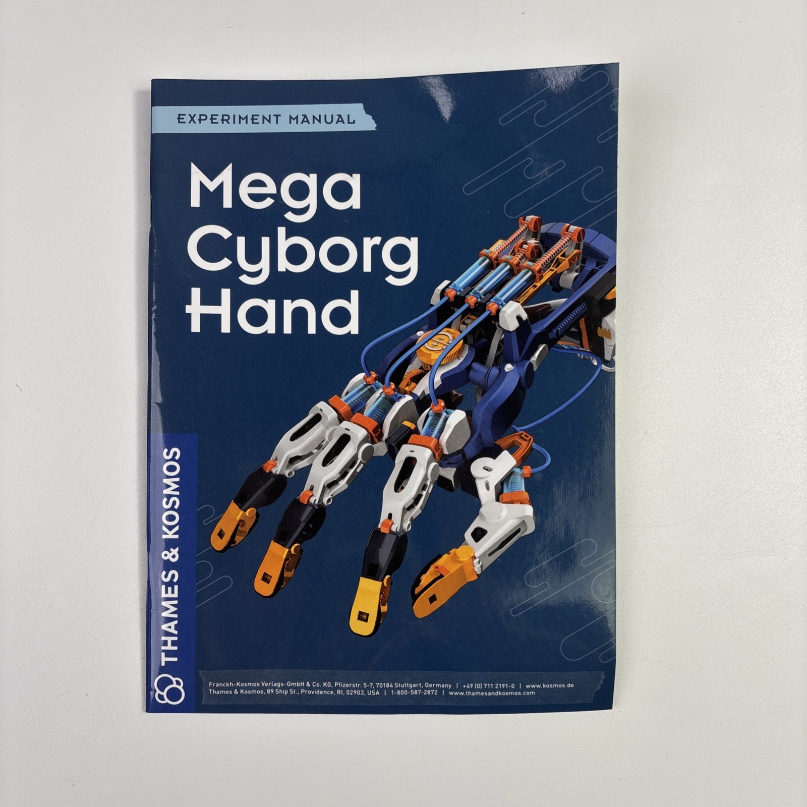 Mega Cyborg Hand Toy Thames Kosmos Stem Science Building Kit Open Box