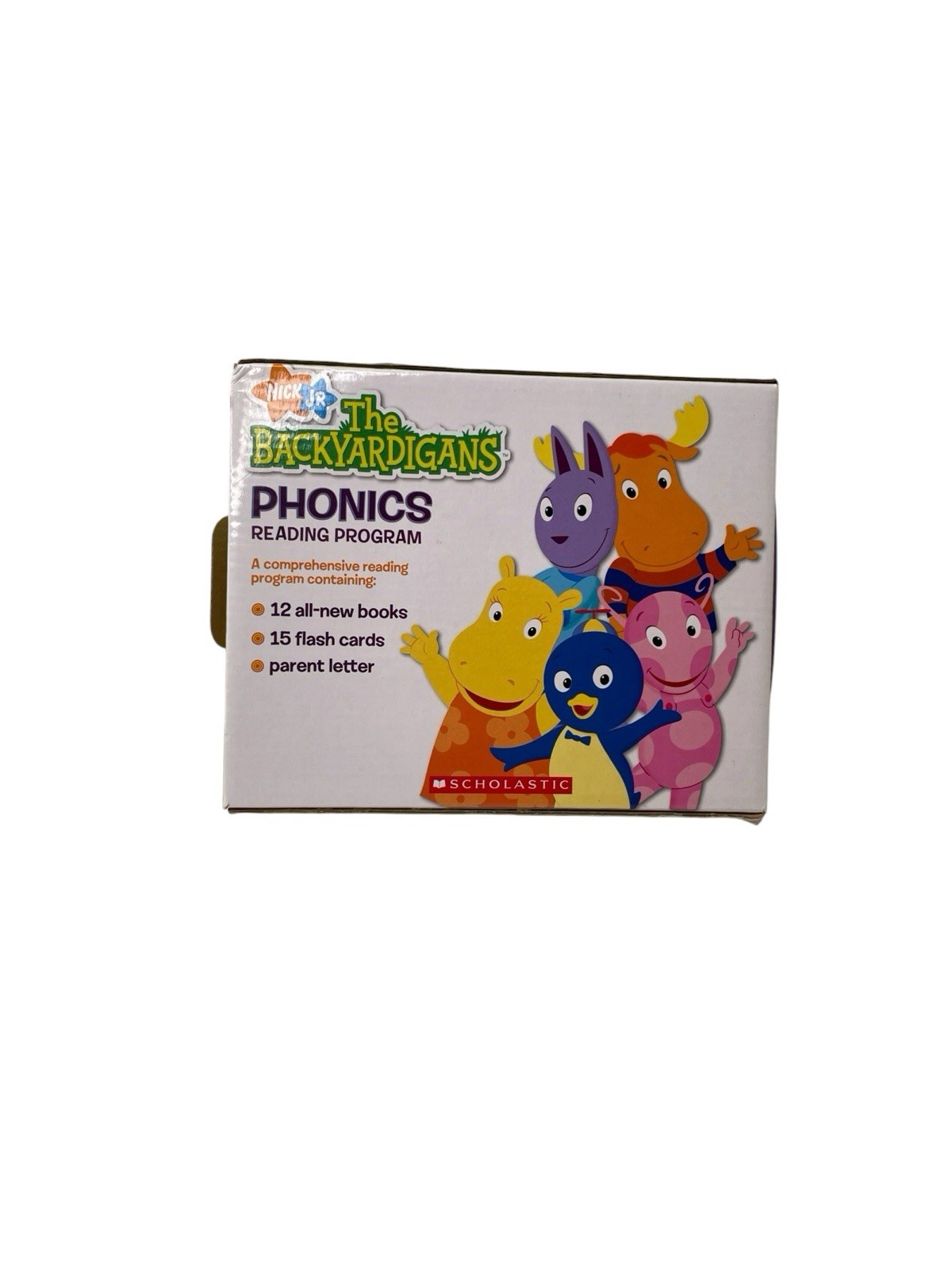 Scholastic phonics reading program Nick Jr.’s The Backyardigans 12 Books 15 Card