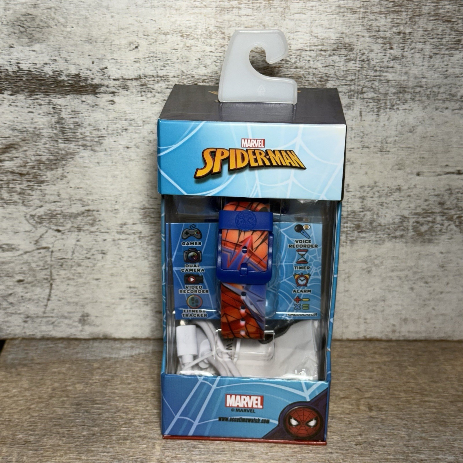 Marvel Spider-Man Smartwatch Touch Screen Interactive, 26 Games, Camera + MORE