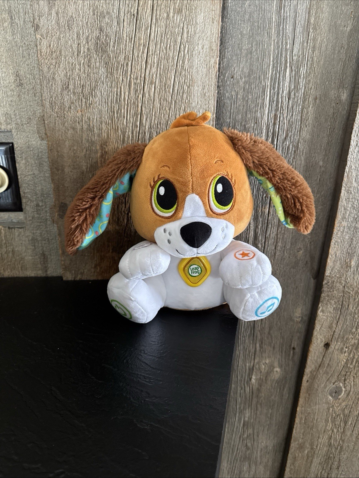 Leap Frog Puppy Speak & Learn Interactive Toy Sings Talks Ears Flop Tested&Works
