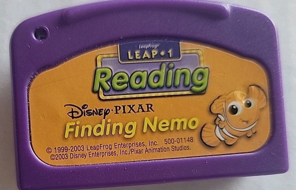 LeapFrog LeapPad Disney FINDING NEMO Book & Cartridge