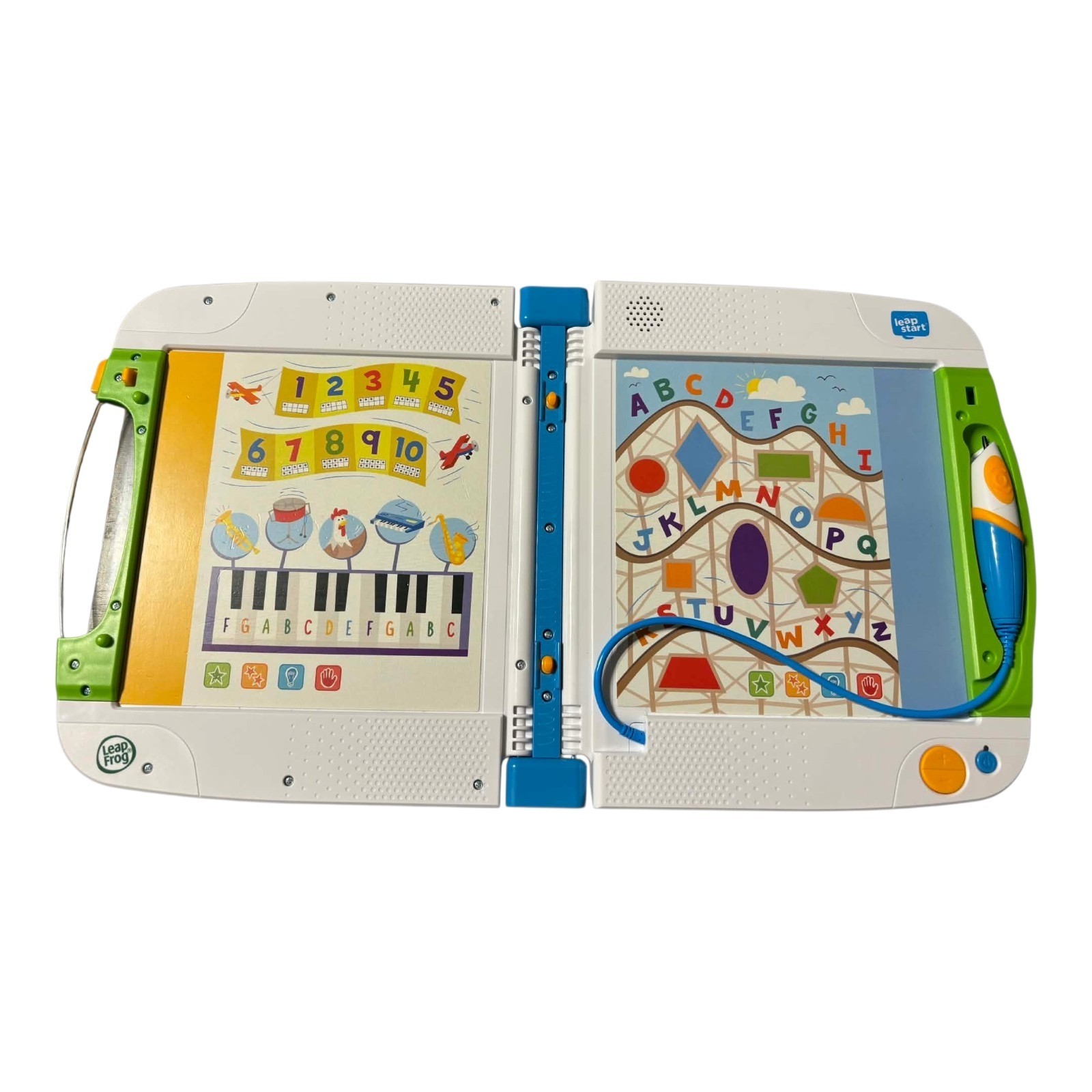 LeapFrog Leap Start Interactive Learning System Reader Model 21600 WORKS