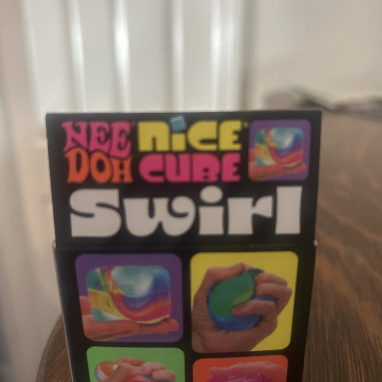 NEW NeeDoh Nice Cube SWIRL Squishy Sealed