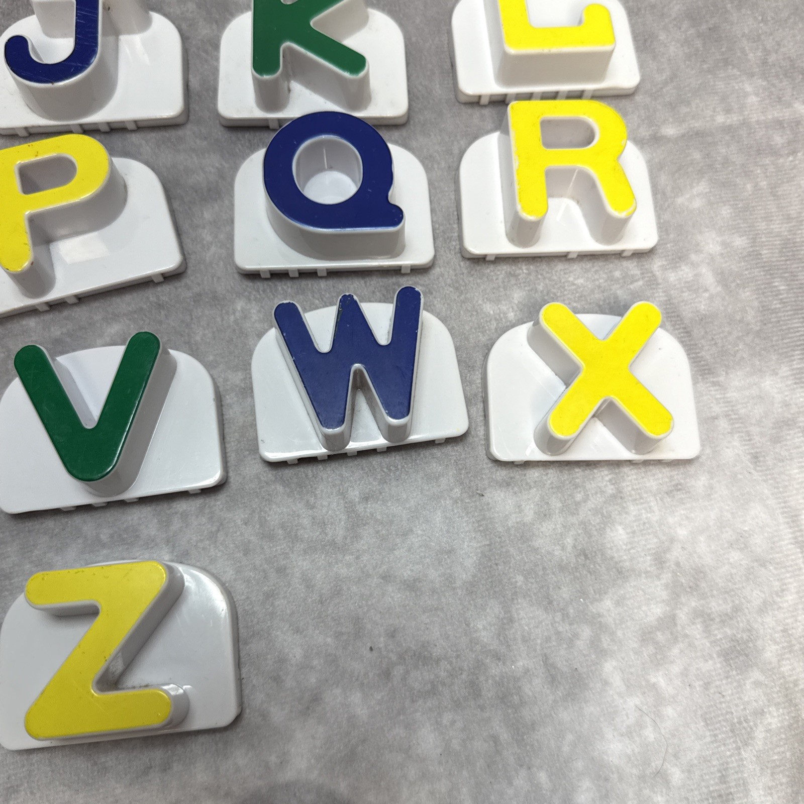 Leap Frog WORD WHAMMER Fridge Set Magnetic Alphabet WORKS 30 Letters No “S”