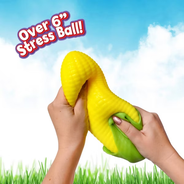 Sunny Days Jumbo Squeezy Sweet Corn 🌽 TikTok Squishy Stress Toymendous New