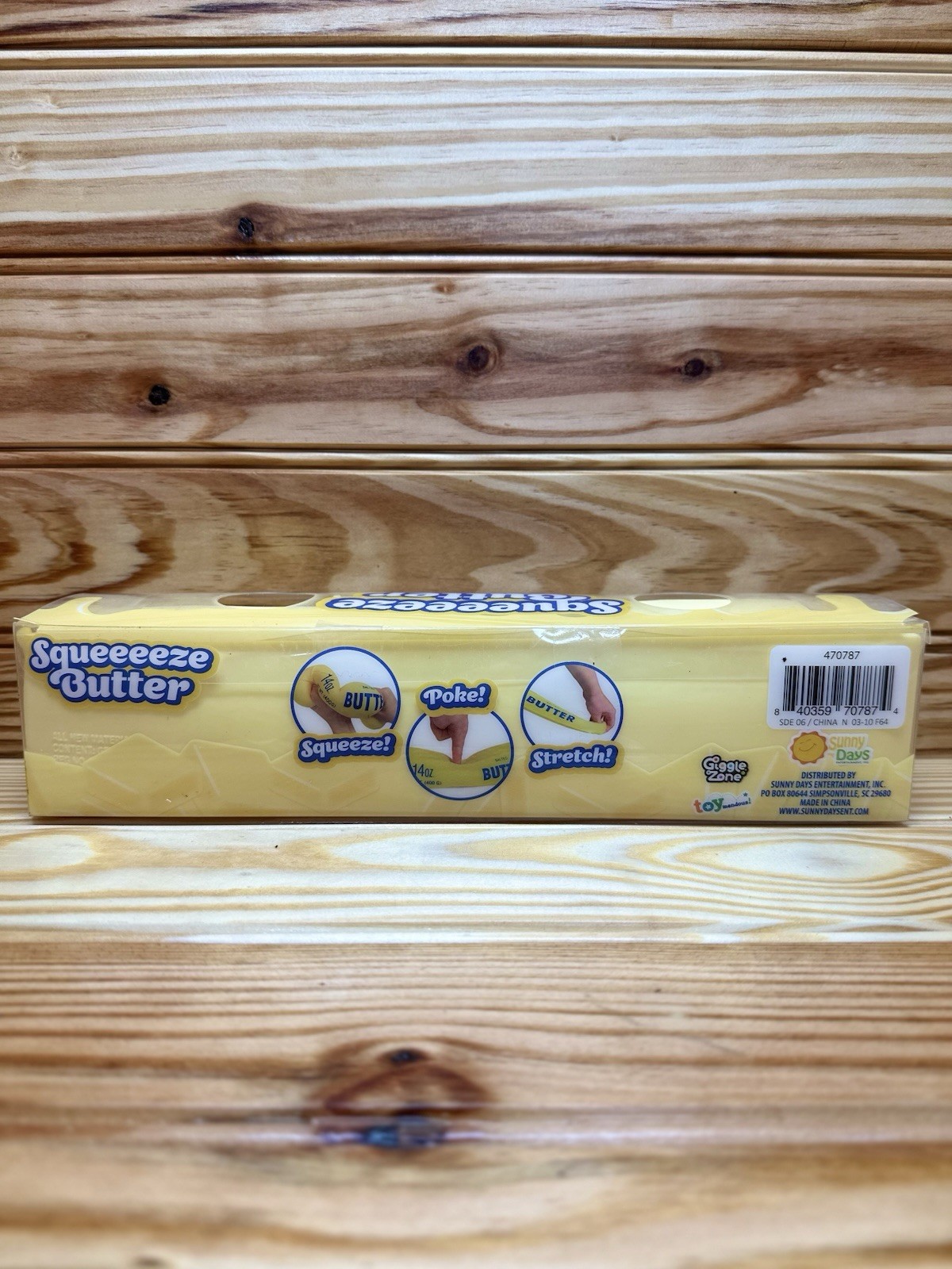 Squeezy Butter Squishy Toy Slime Stress Relief Fidget Sensory Toy 14 oz
