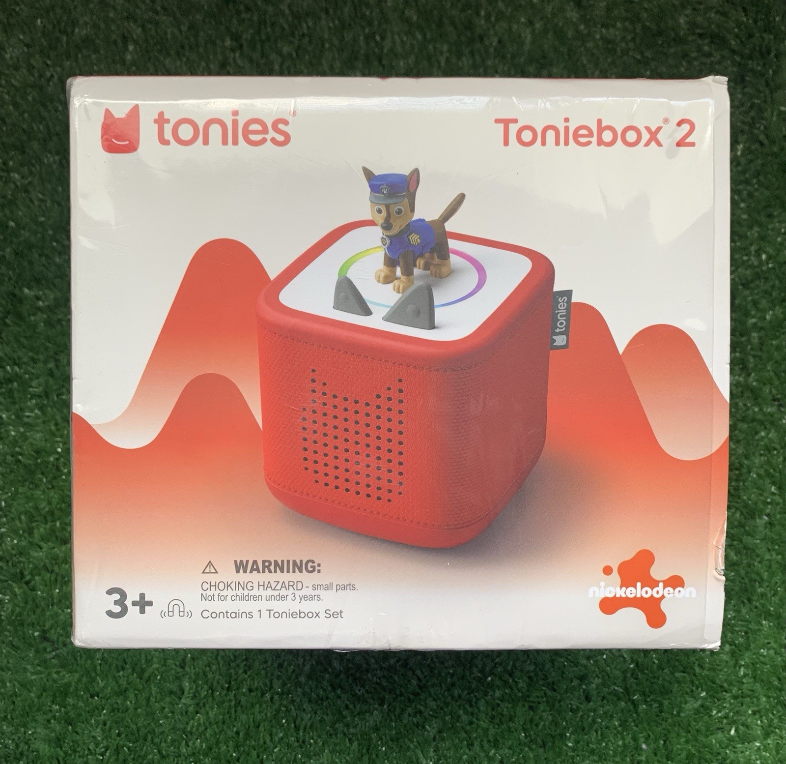 tonies PAW Patrol: Chase Toniebox 2 Starter Set Sunset Red OPEN BOX
