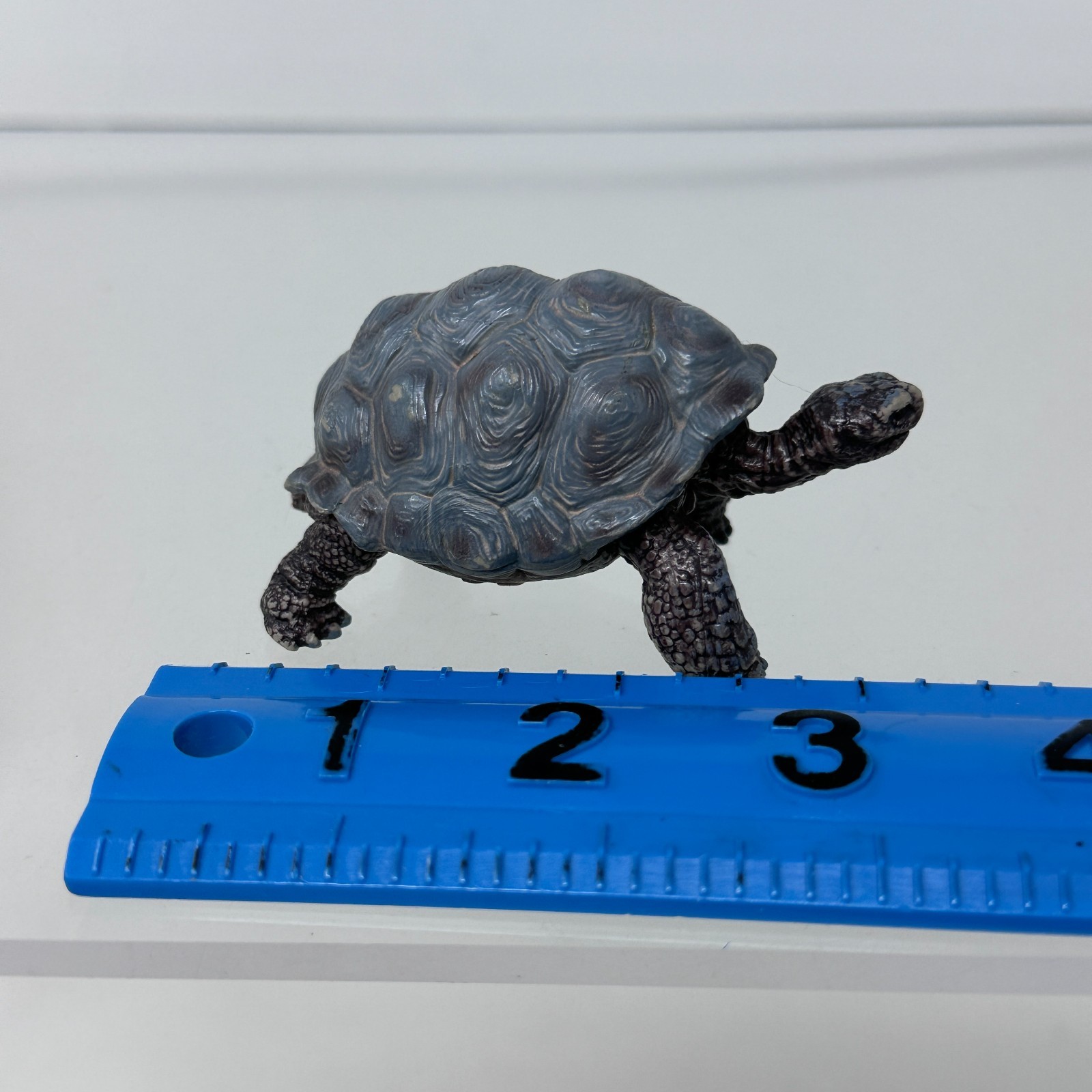 Schleich Tortoise Figure Gray Land Turtle Wildlife Zoo Safari Animal Figurine 3″