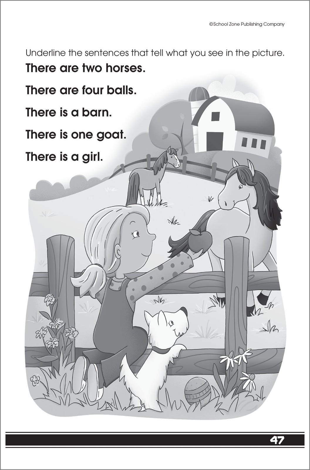 School Zone Get Ready to Read Workbook: 48 Pages, Kindergarten, 1st Grade,…
