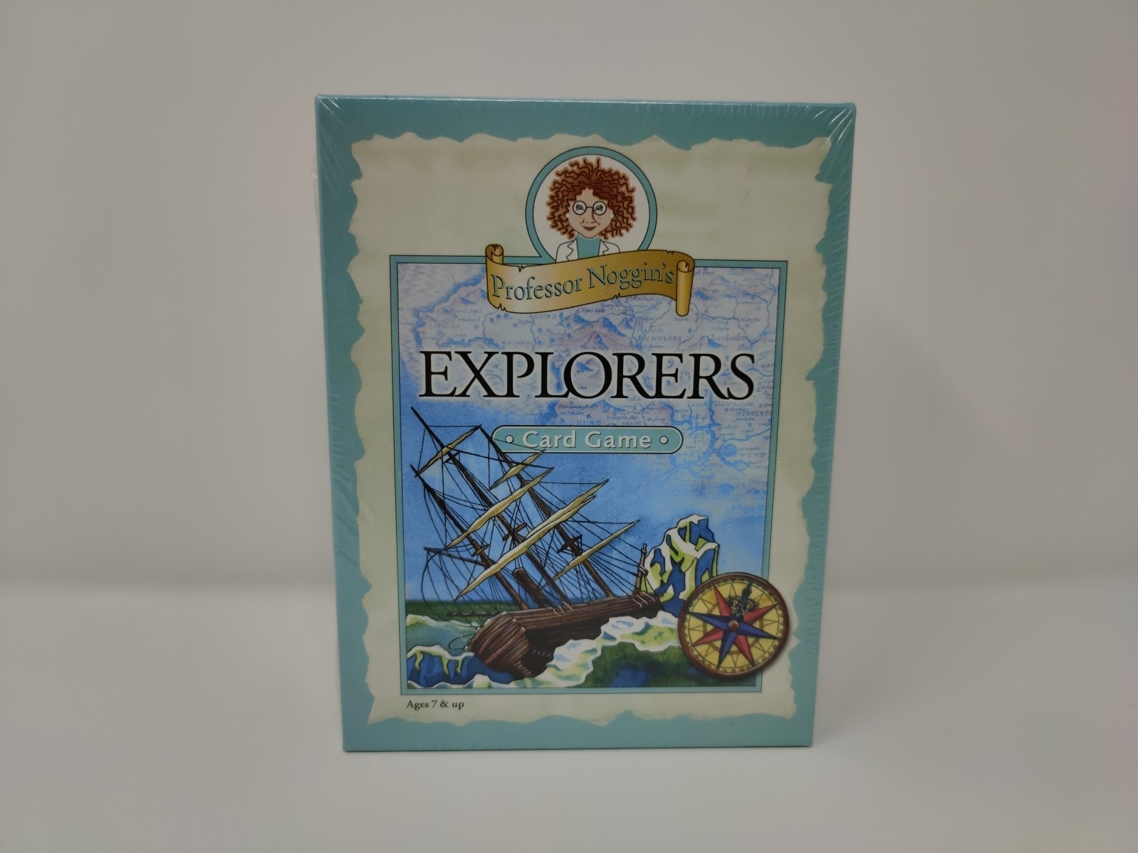 Professor Noggin’s Explorers Card Game Educational Trivia Ages 7+ New Sealed