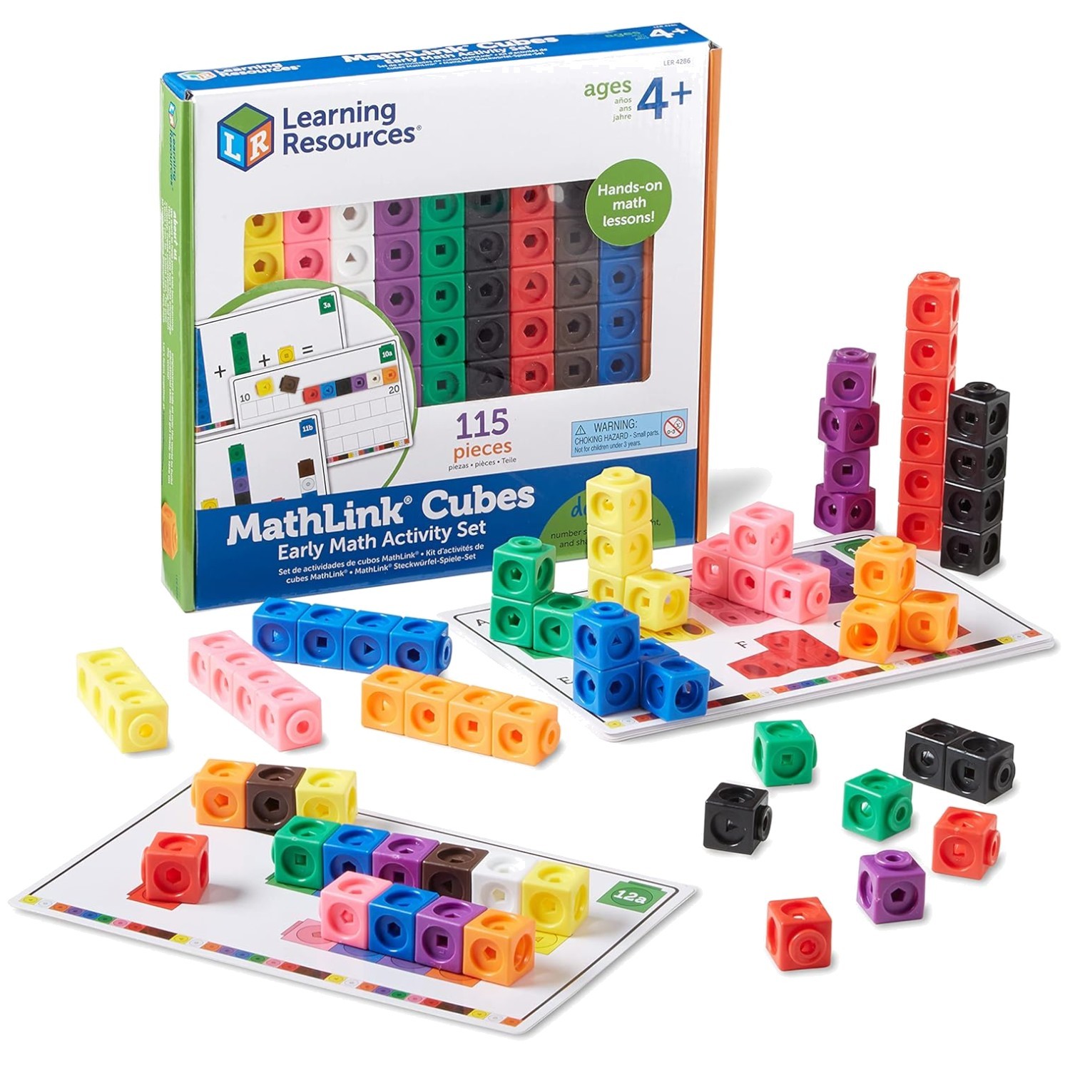 MathLink Cubes Activity Set – 115 Pieces