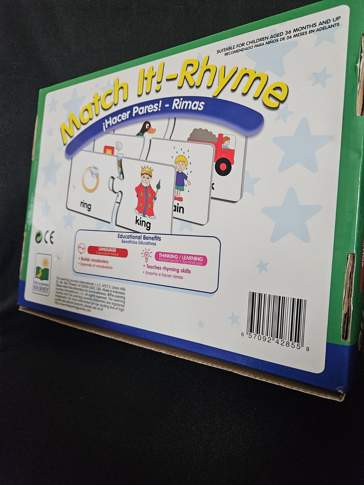 Match It The Self Correcting Puzzle Pairs By Learning Journey Complete Pre-owned