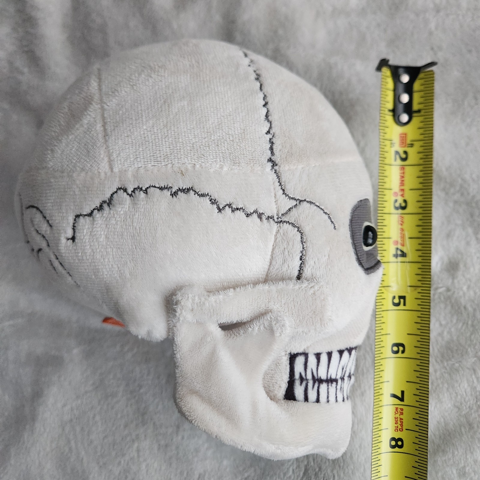 Giant Microbes Plush Skull – Life Size (ish) Anatomy Physiology Skeleton