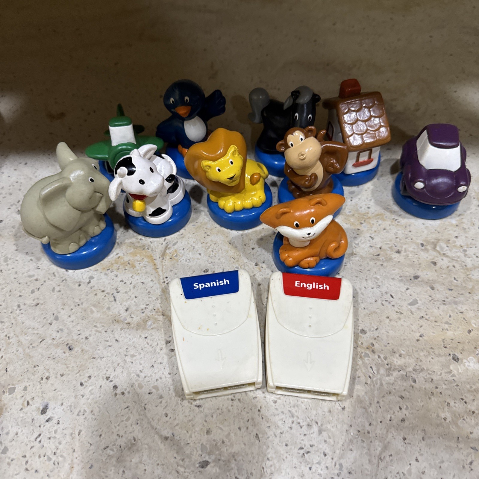 Neurosmith Little Linguist Learning Cartridges – English and Spanish And Figures