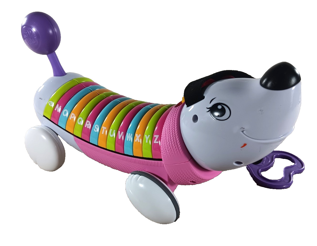 Leapfrog Leap Frog Alpha Pup Alphabet Learning Kids Toy Dog Pull Along Education