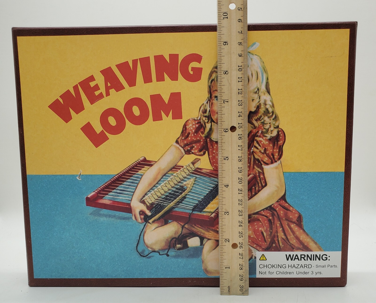 Retro Range Toys and Games Weaving Loom Designed In Great Britain