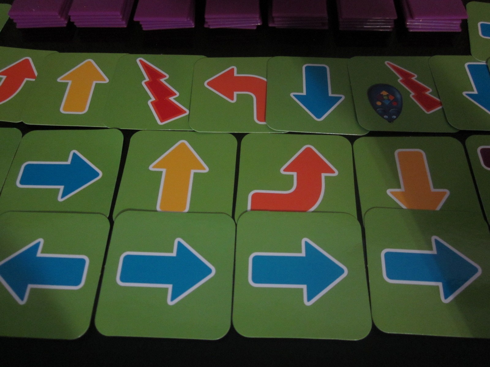 Learning Resources Code & Go Robot Maze Walls & Double Sided Coding Cards Only