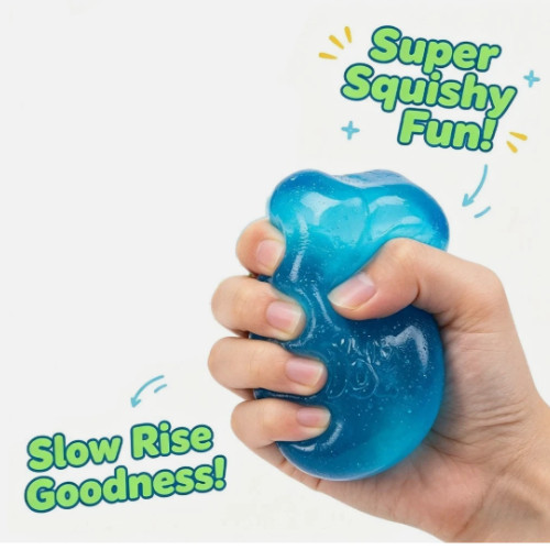 Needoh Nice Ice Baby 4 Pack Mini Cubes Squishy Stress Fidget Toy Authentic