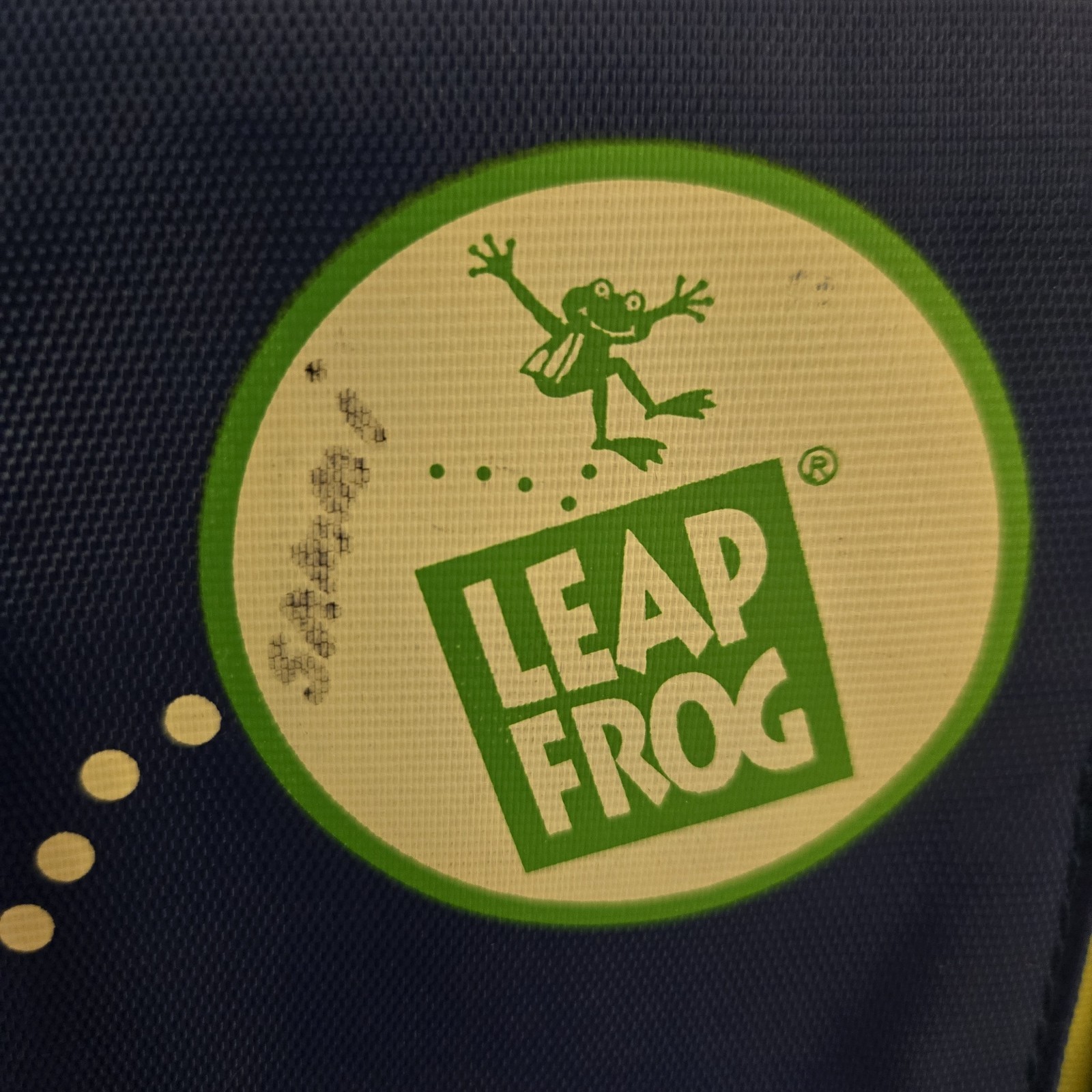 Leap Frog Leap Pad Blue Green 7 Books & 6 Cartridges Backpack Tested