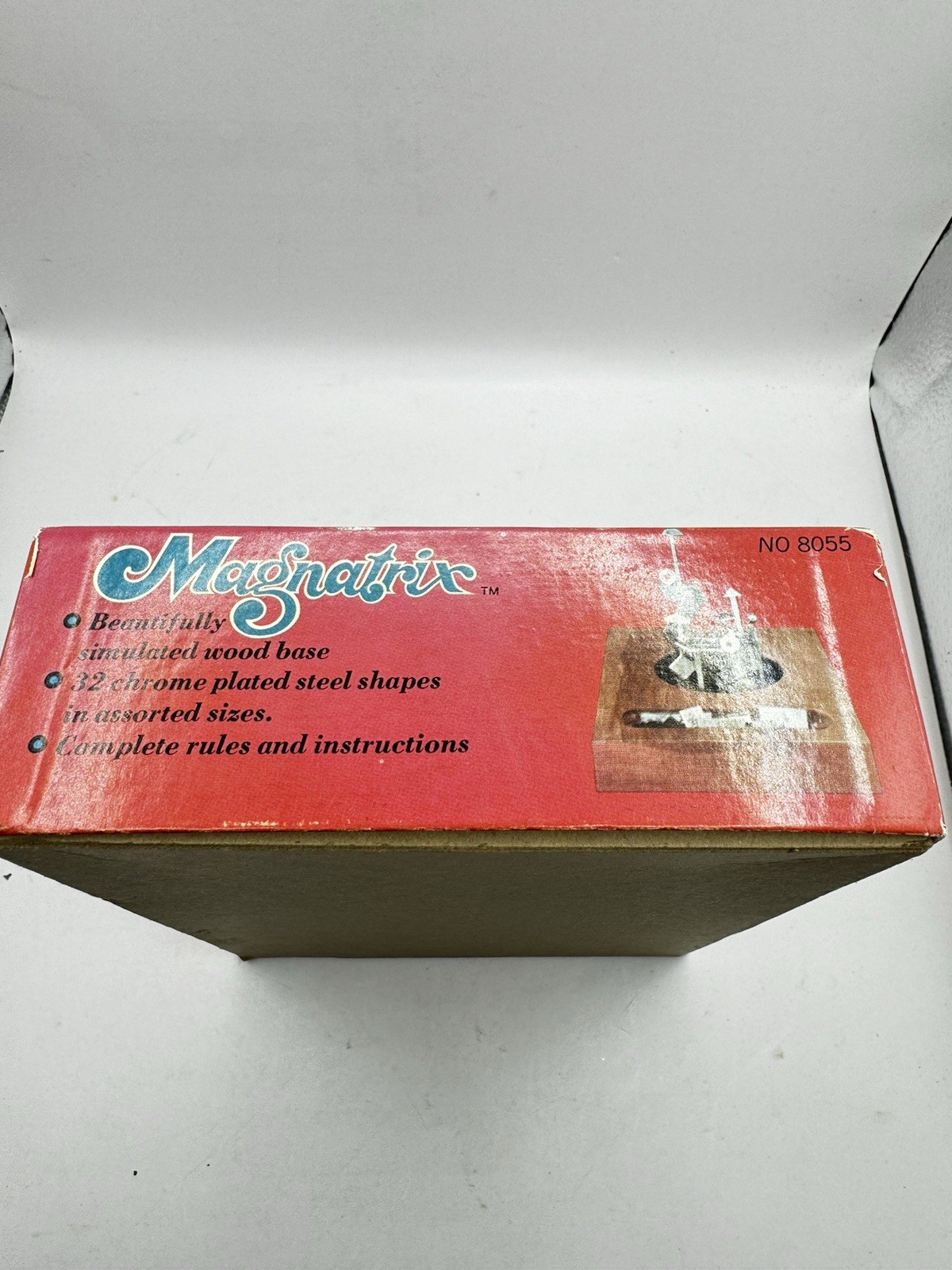 Magnatrix Magnetic Sculpture Building Set Vintage Pacific Game Co w/ Box