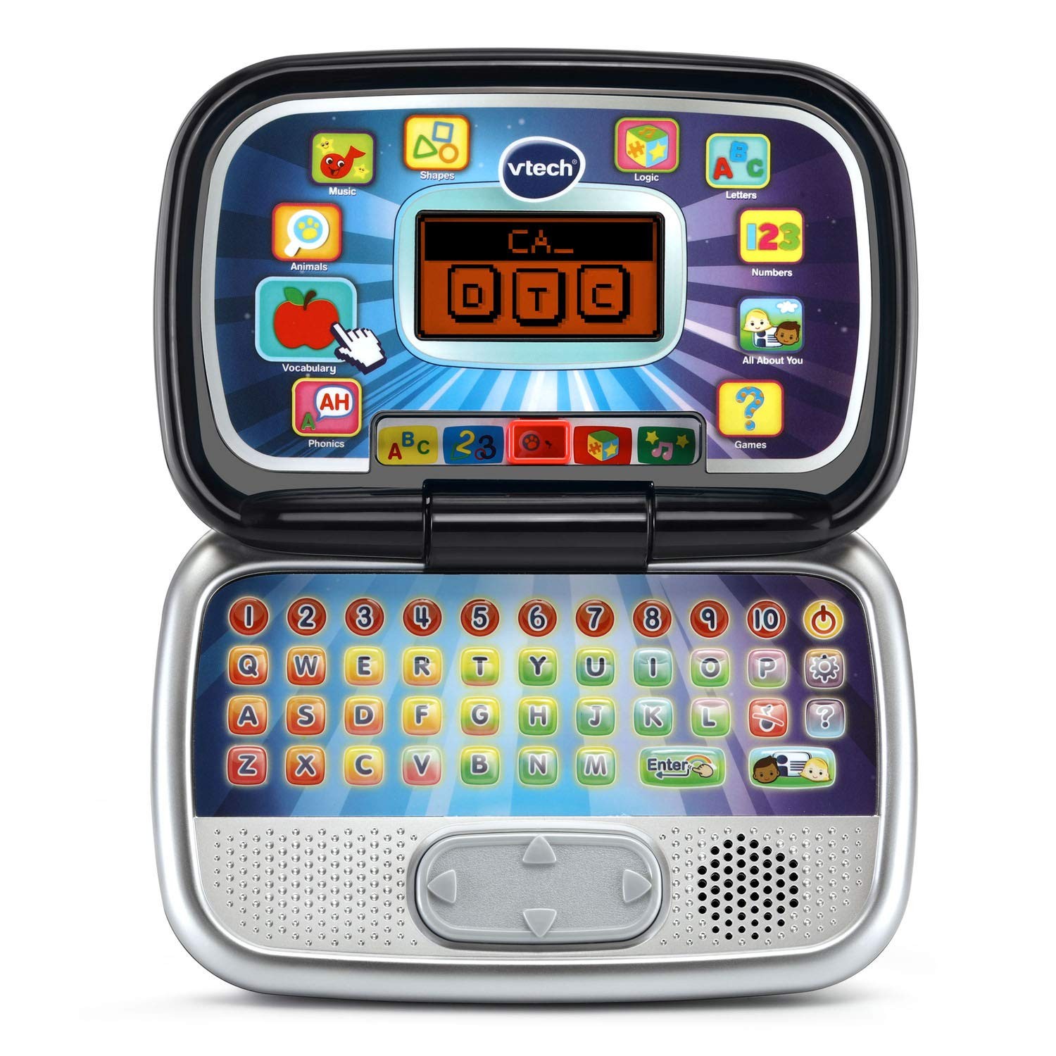 VTech Play Smart Preschool Laptop, Black 9.3″ x 2.2″ x 6.2″,