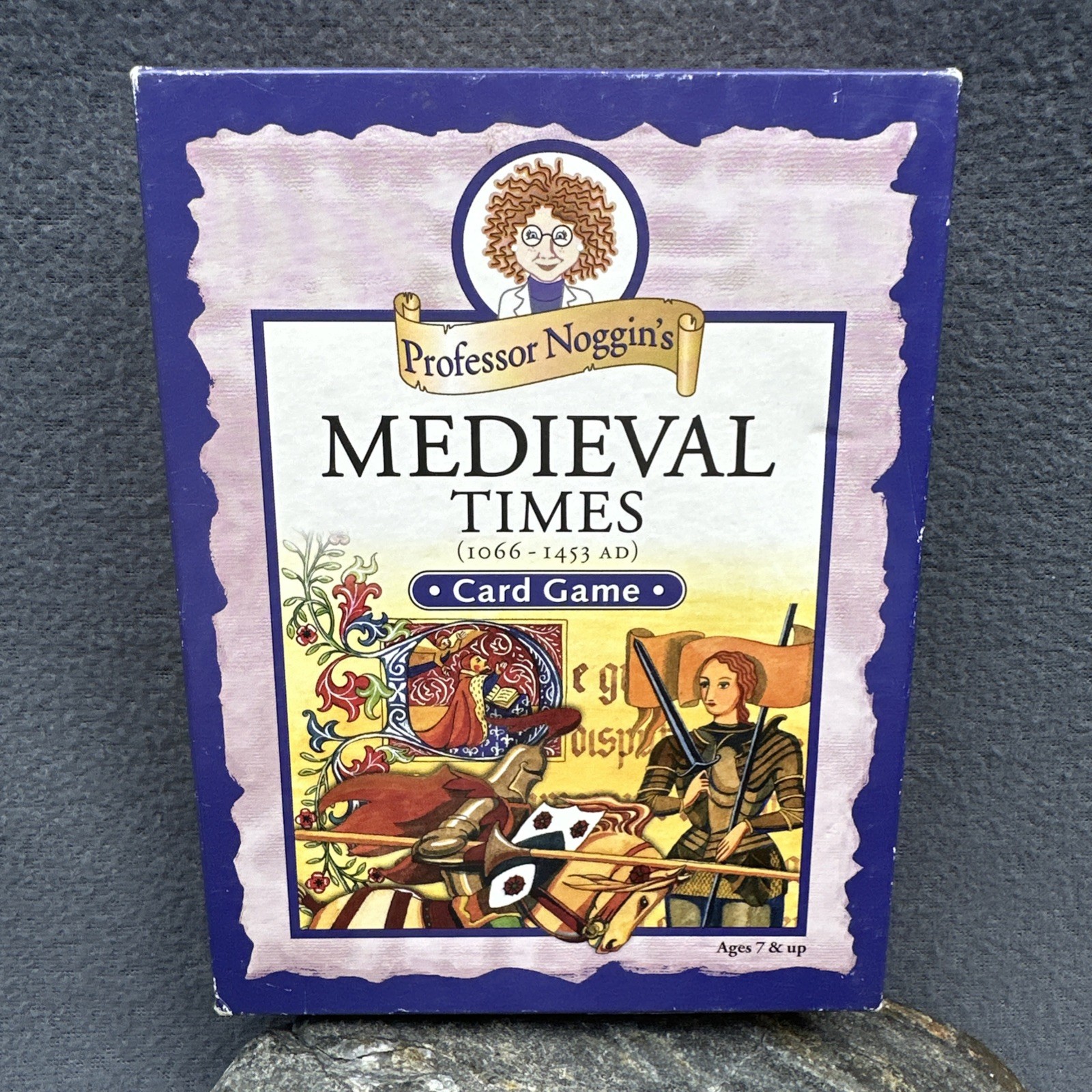 Professor Noggin’s Medieval Times 1066-1453 AD Card Game **NO INSTRUCTIONS**