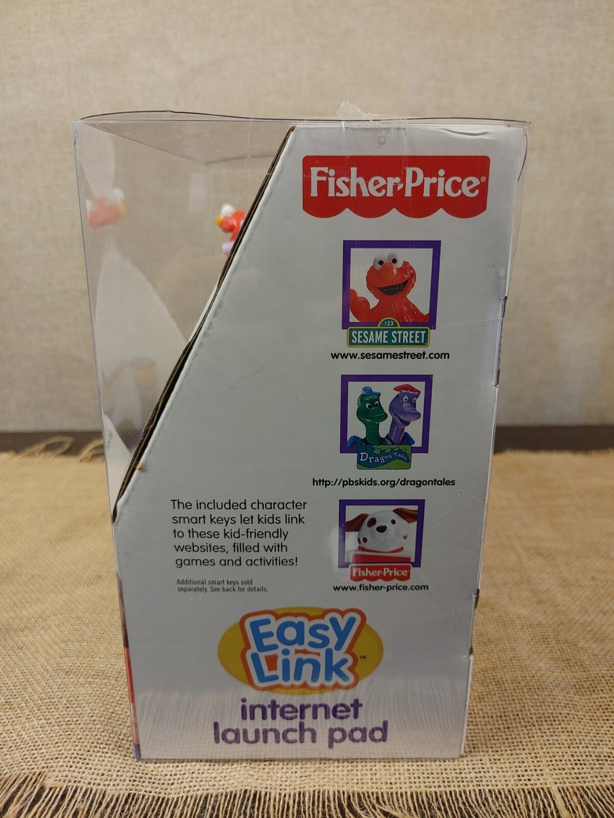 NEW Fisher-Price EASY LINK INTERNET LAUNCH PAD 5 Smart Keys Elmo Arthur Clifford