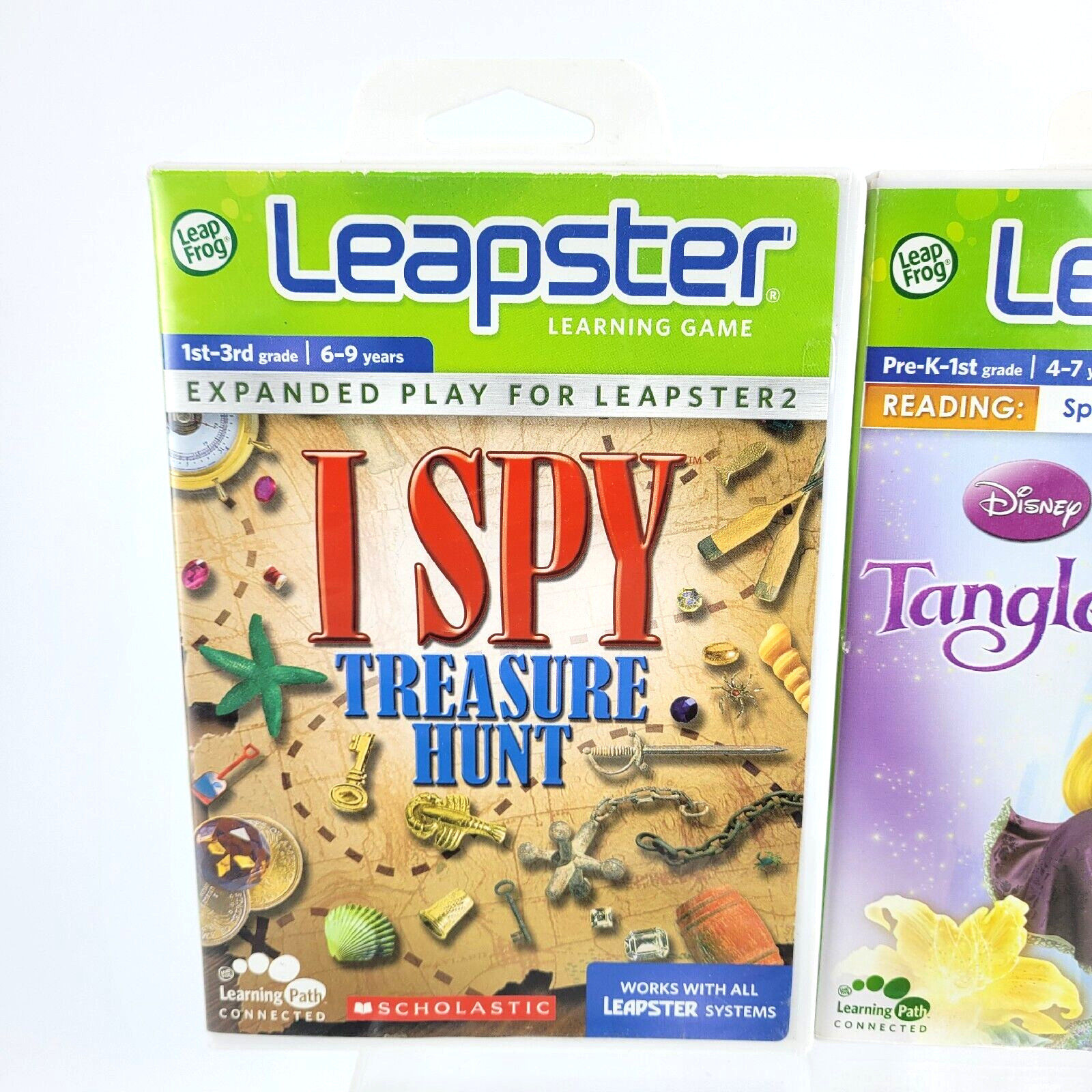 Lot of (10) Leapster Learning Games Cartridges & Cases Fun Educational Games