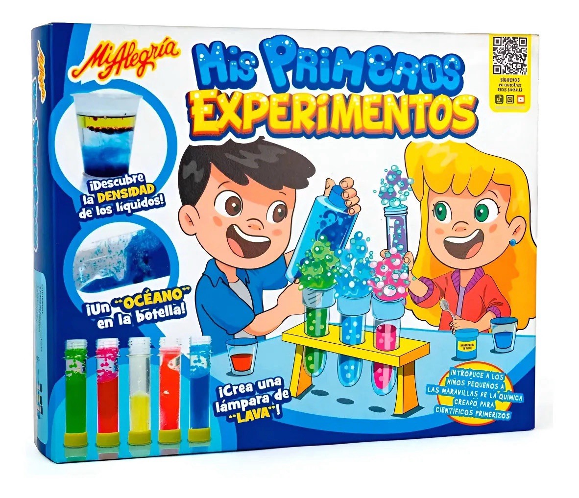 Mexican Toy Mi Primer Laboratoria Quimica Lab Chemistry Set Made In Mexico