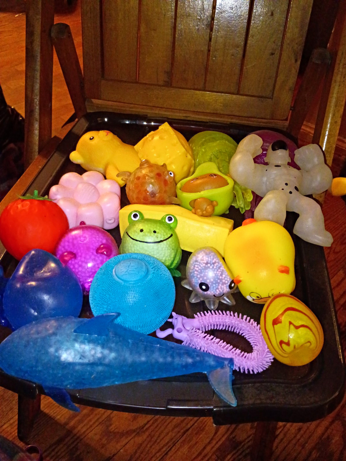 Mixed Sensory Fidget Toy Lot Pop It Push Bubble Squishies Stress Balls Huge