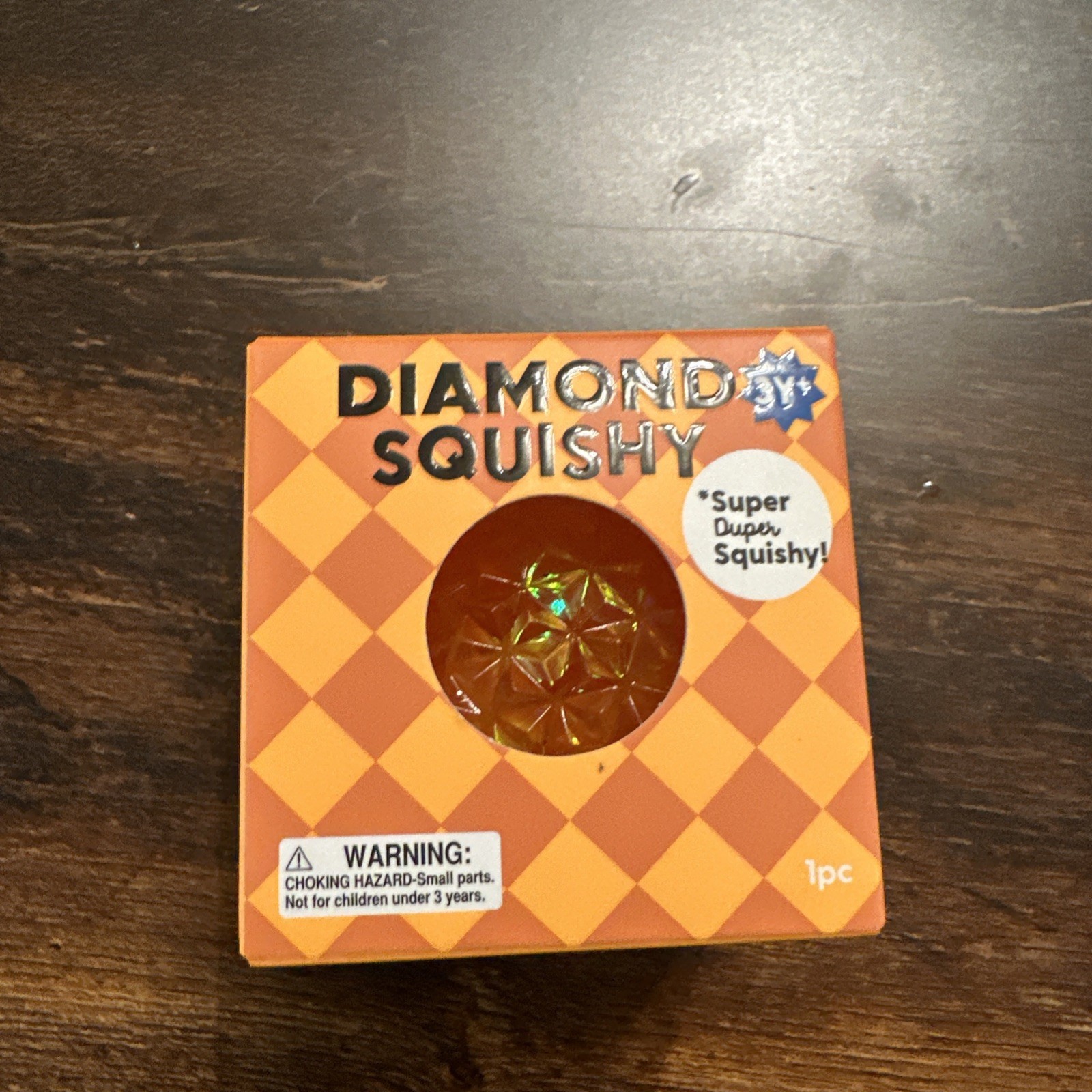 J’adore orange Diamond Squishy Ball – Glitter Sugar Texture NEW