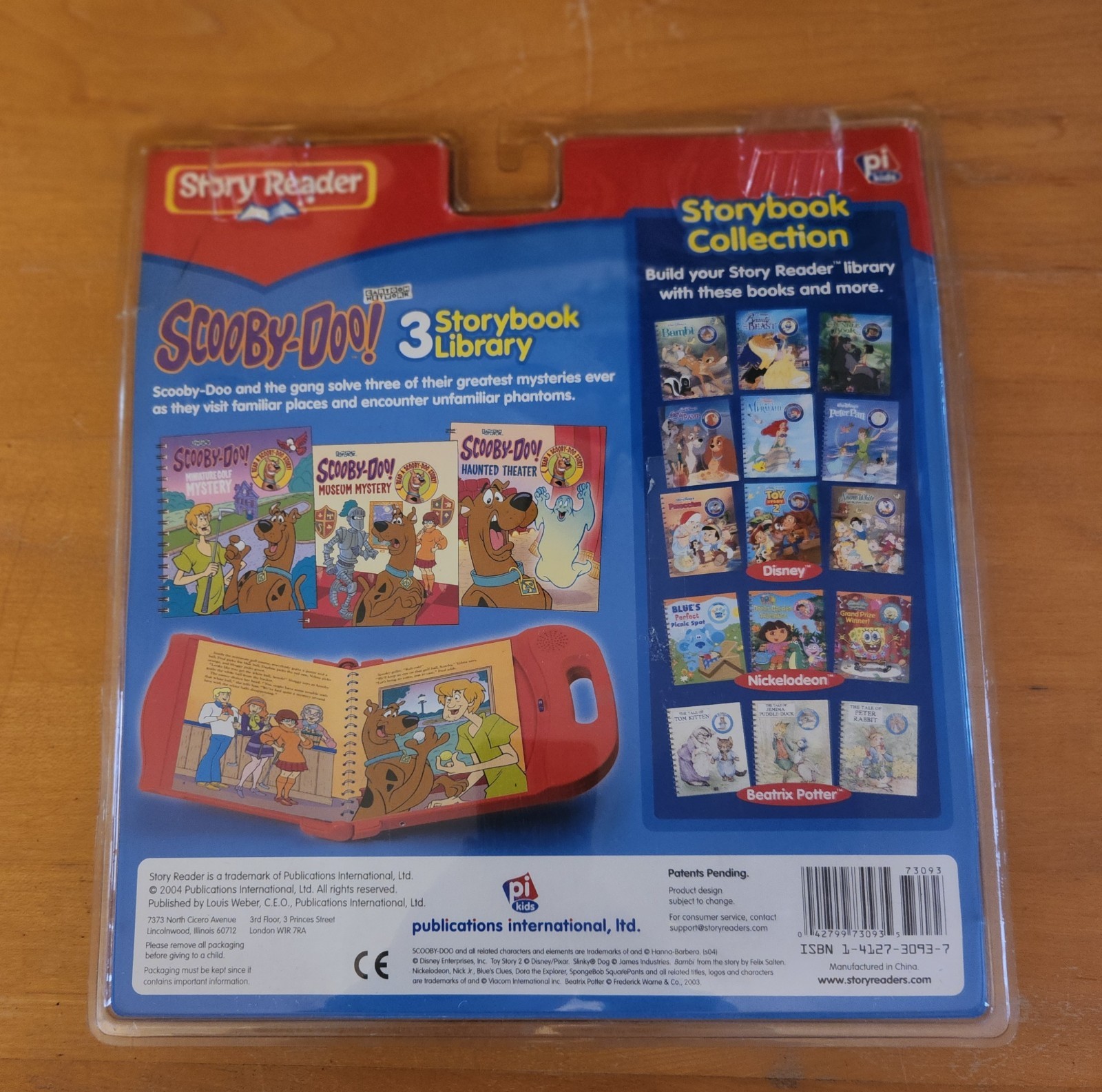 Story Reader Scooby-Doo 3 New Interactive Read Aloud Storybooks Out Of Print