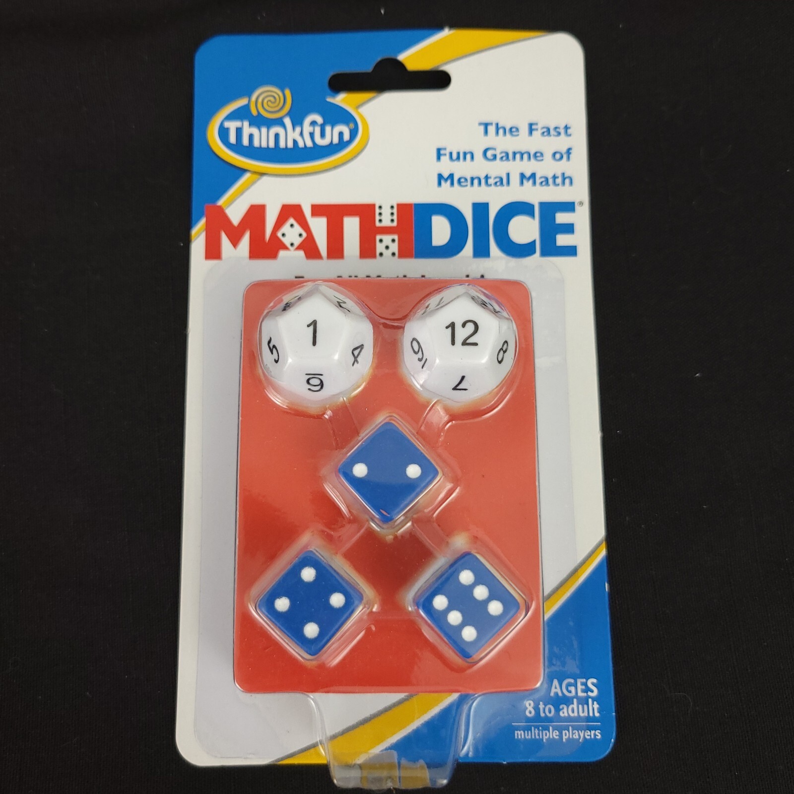 ThinkFun Math Dice Fun Game that Teaches Mental Math Skills to Kids Age 8 and Up