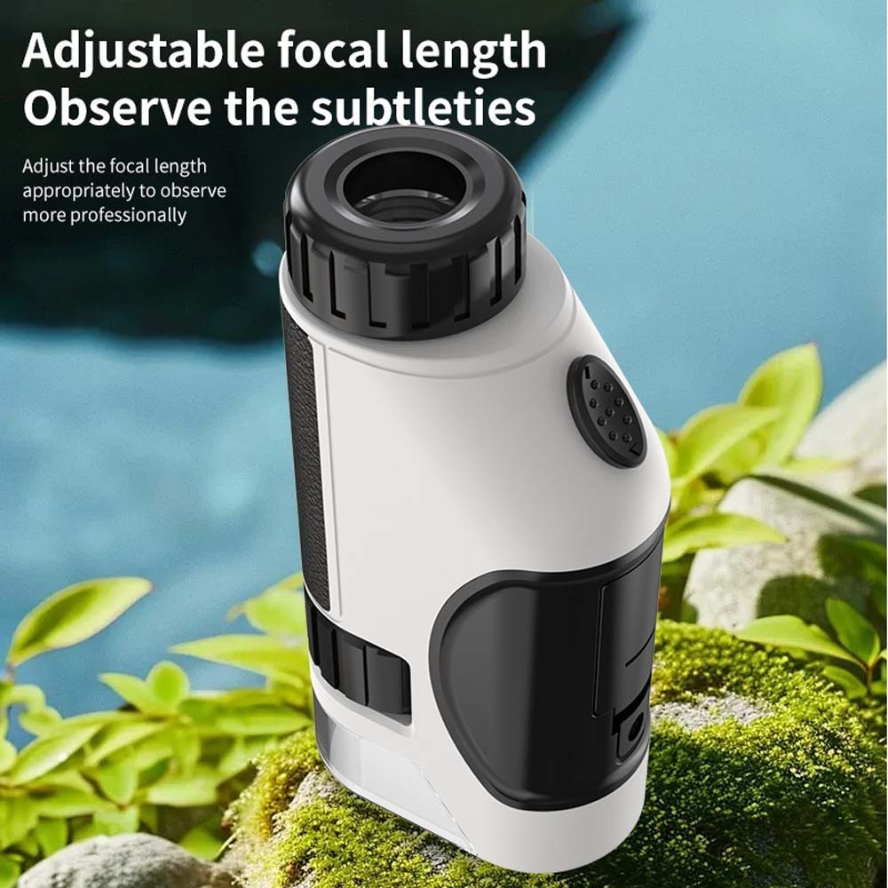 Kids Scientist 50X-300X Handheld Microscope Powered Portable Microscope With LED