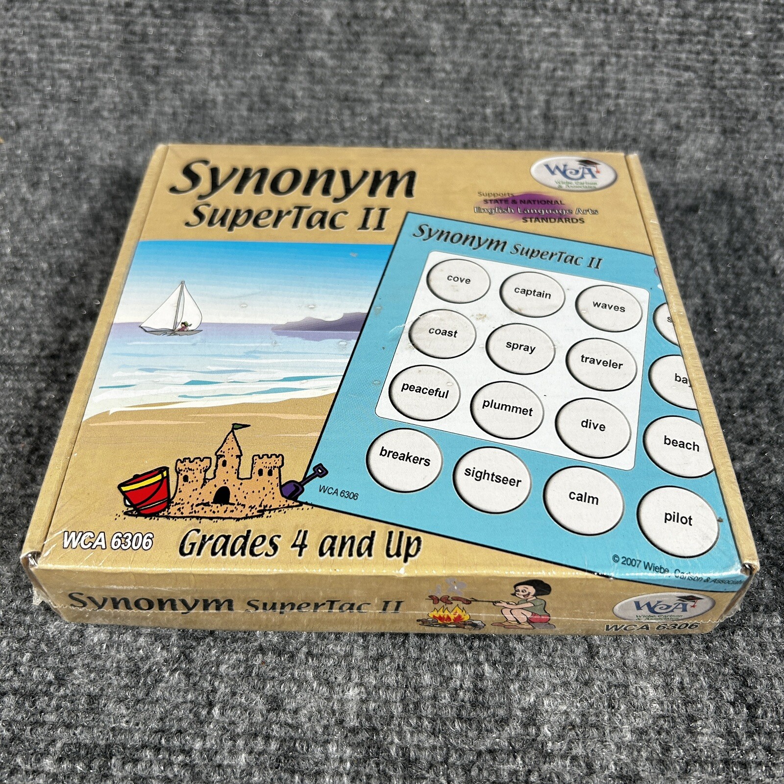 Synonym Super Tac II 2 Wiebe, Carlson & Associates Grades 4 And Up WCA6306 Game