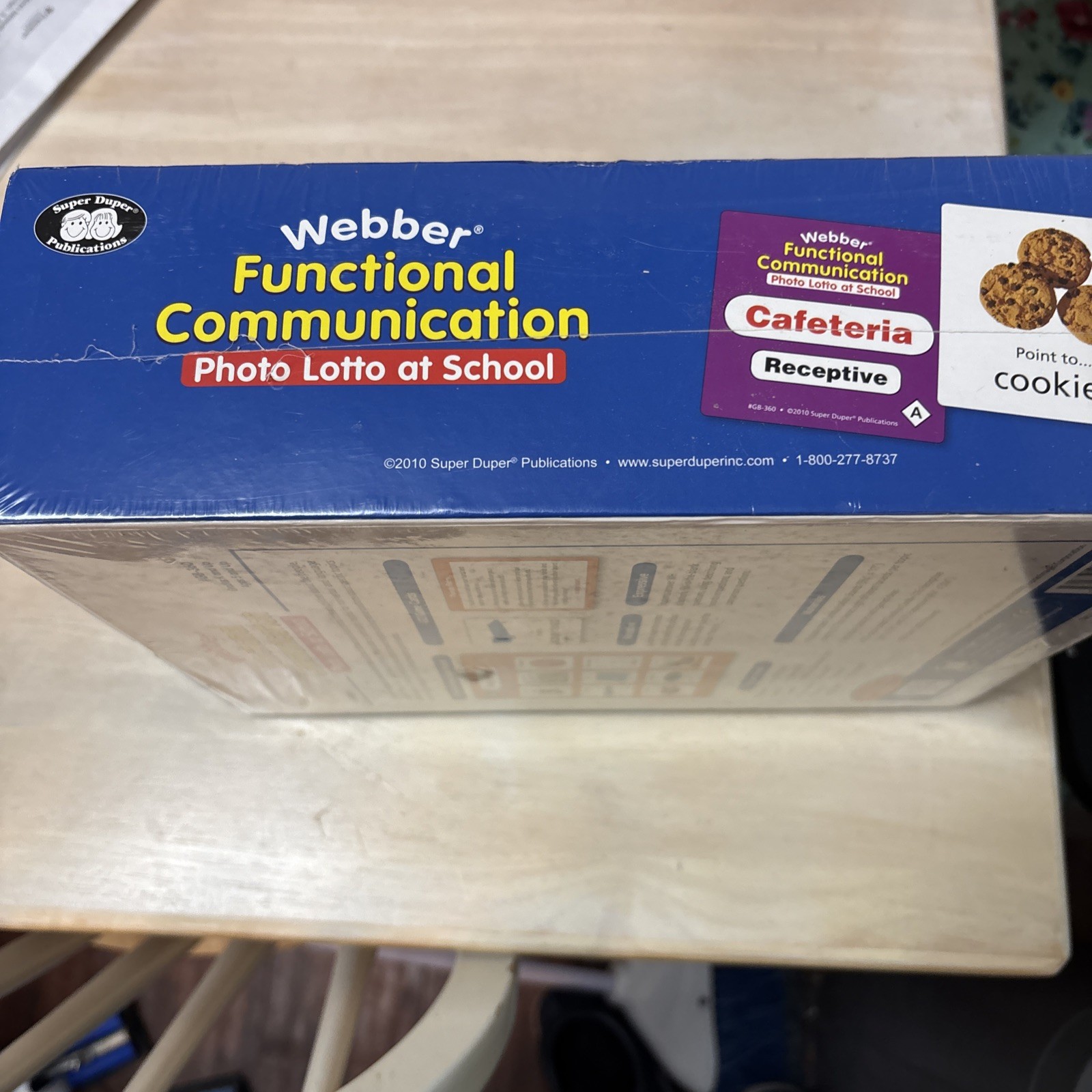 Super Duper Webber Functional Communication Photo Lotto At School Speech Therapy