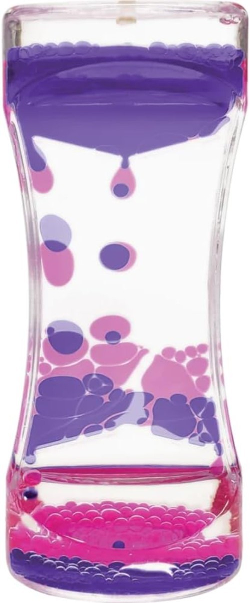 Purple & Pink Liquid Motion Bubbler – Mindfulness and Stress Relief For All Ages
